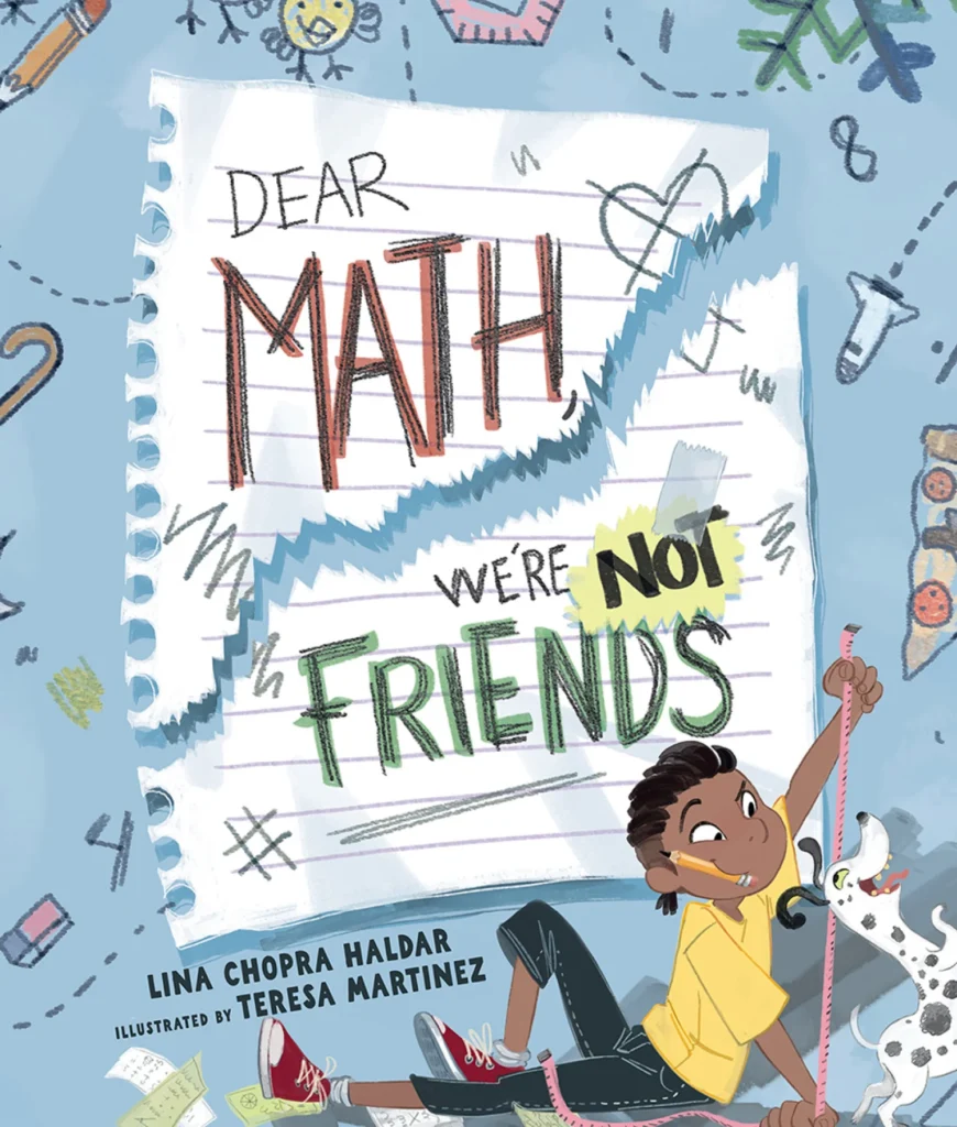 Dear Math, We're Not Friends | Book Review cover dear math